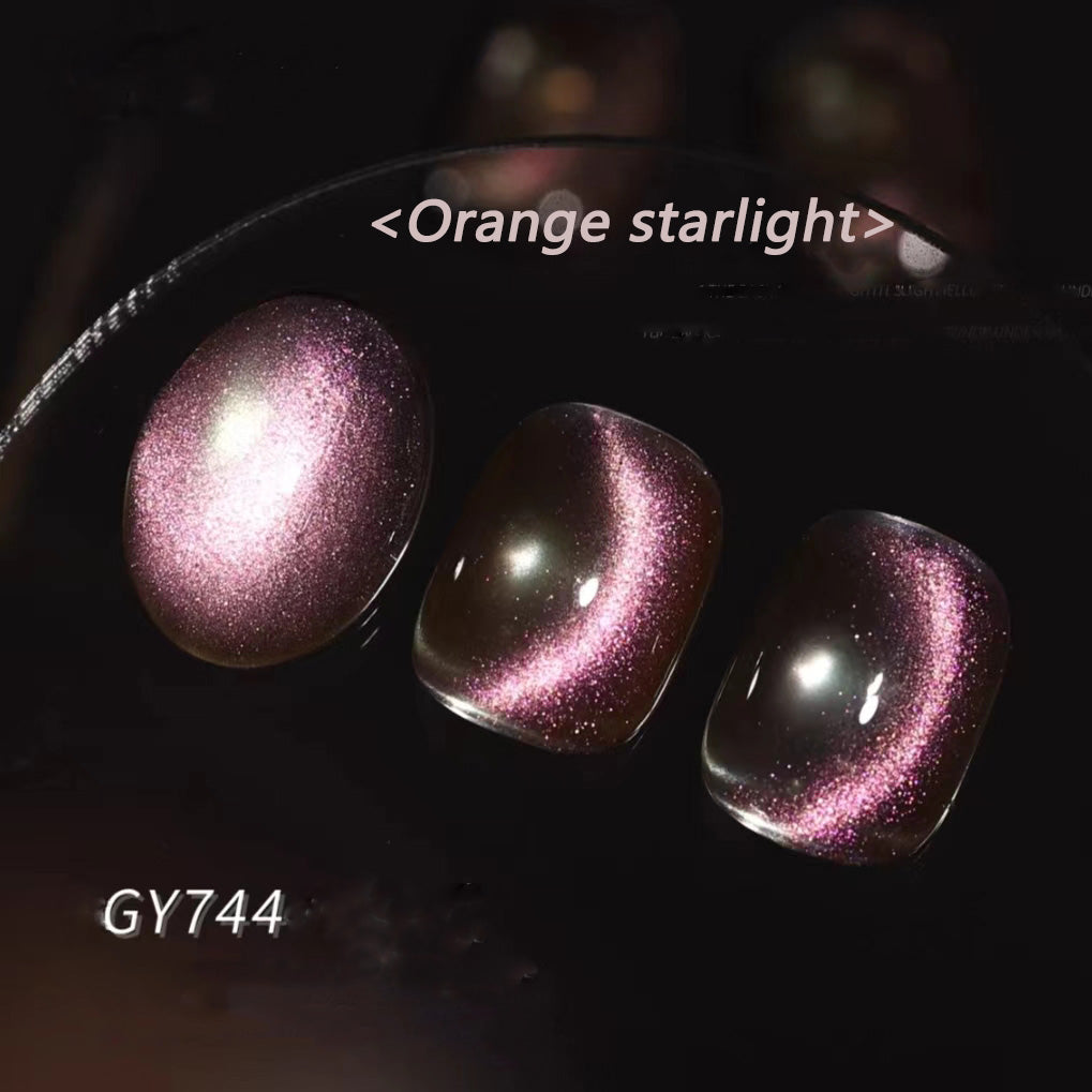 Flash Galaxy cat Eye nail gel