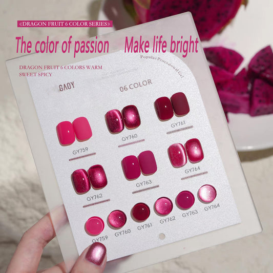 Fiery Red Series Gel Polish