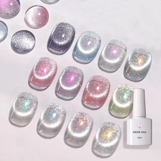 Soft Base Glossy Magnetic Cat Eye Nail Gel