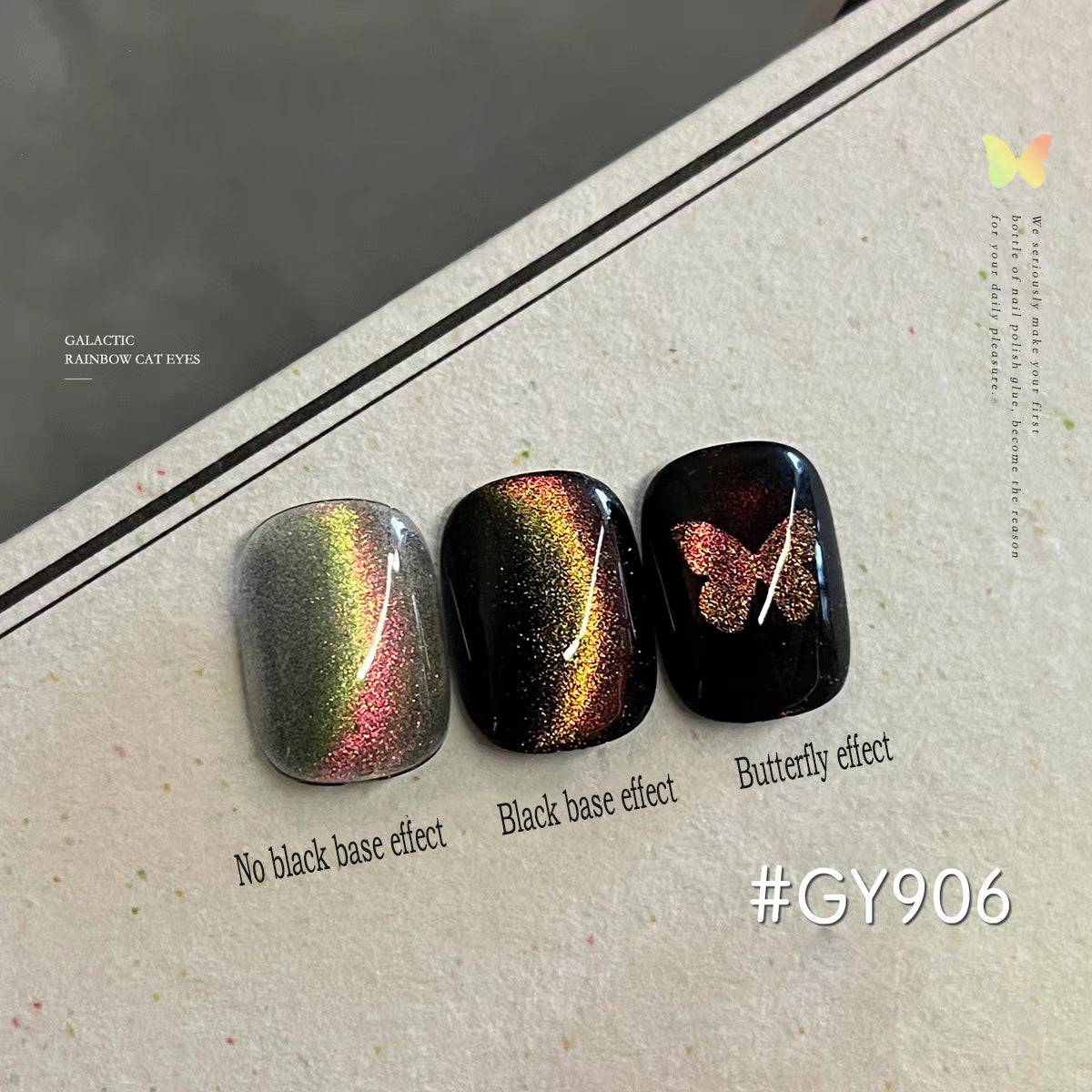 🌈 Rainbow Glow Cat Eye Gel Collection