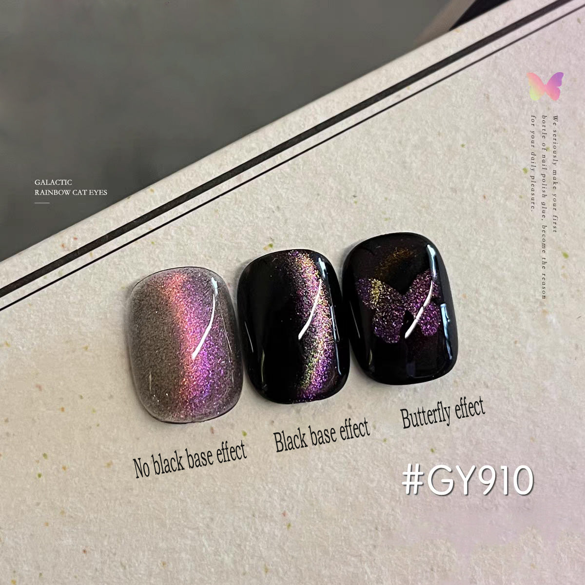 🌈 Rainbow Glow Cat Eye Gel Collection