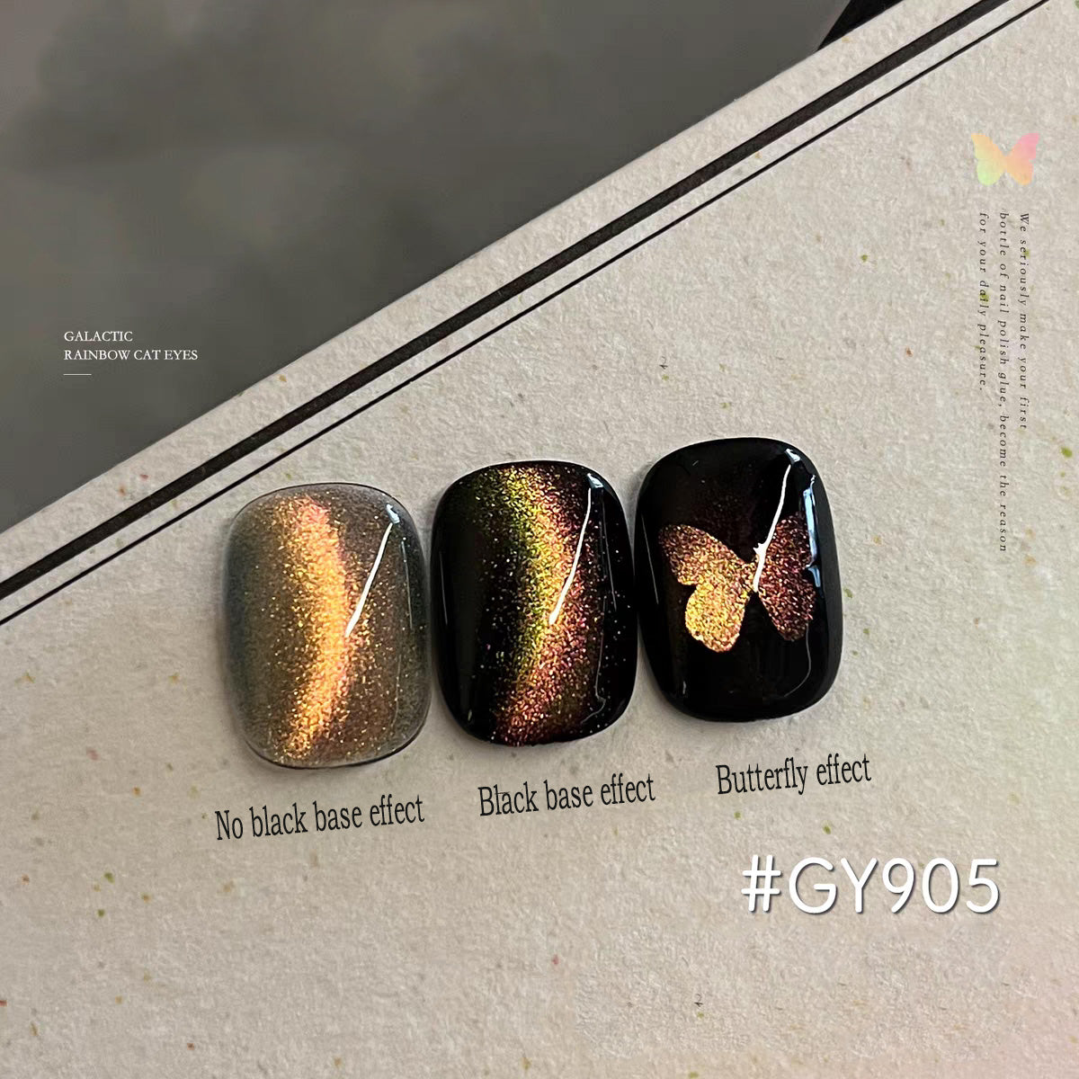 🌈 Rainbow Glow Cat Eye Gel Collection