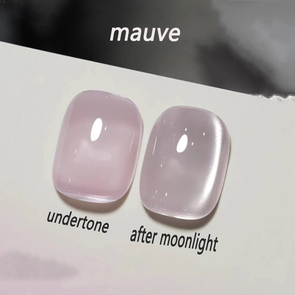 White shimmer cat eyes