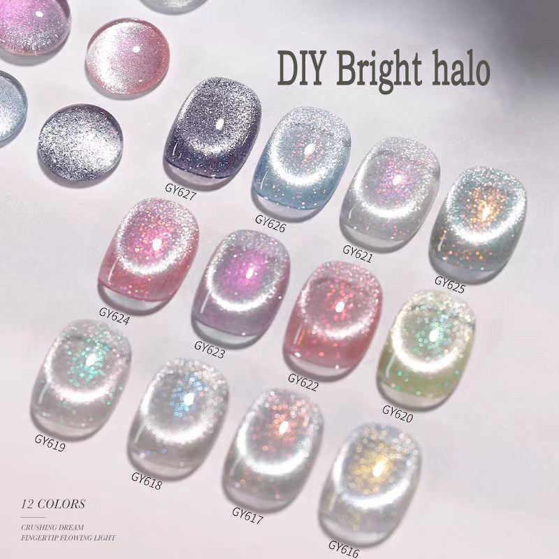 Soft Base Glossy Magnetic Cat Eye Nail Gel