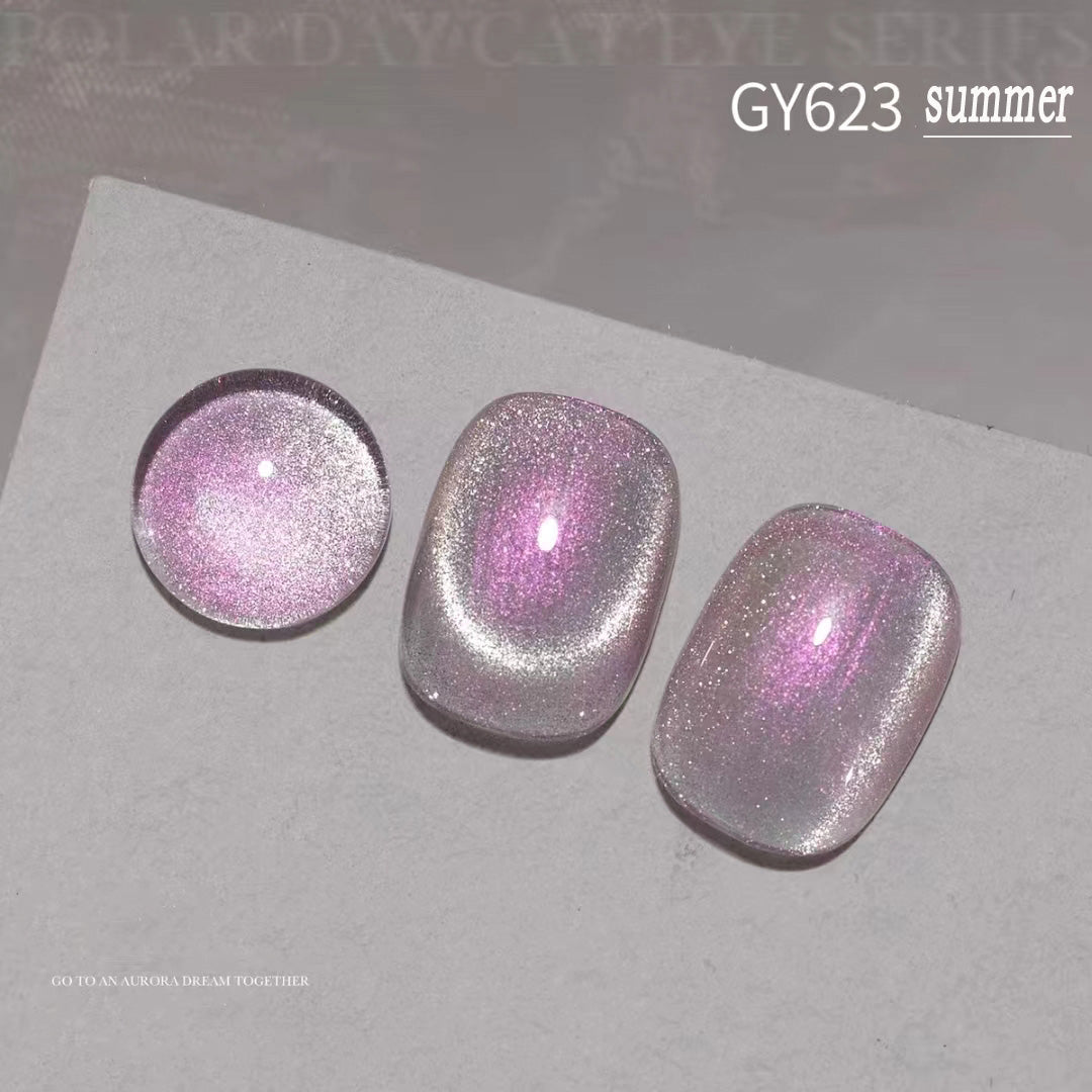 Soft Base Glossy Magnetic Cat Eye Nail Gel