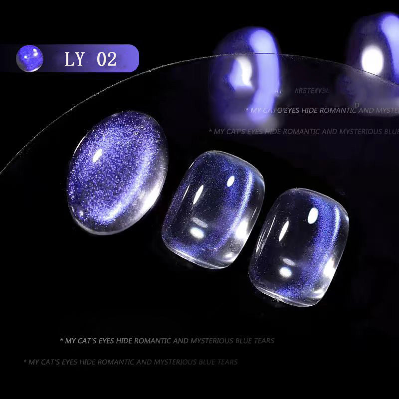 Ocean Series Cat Eye Nail Gel