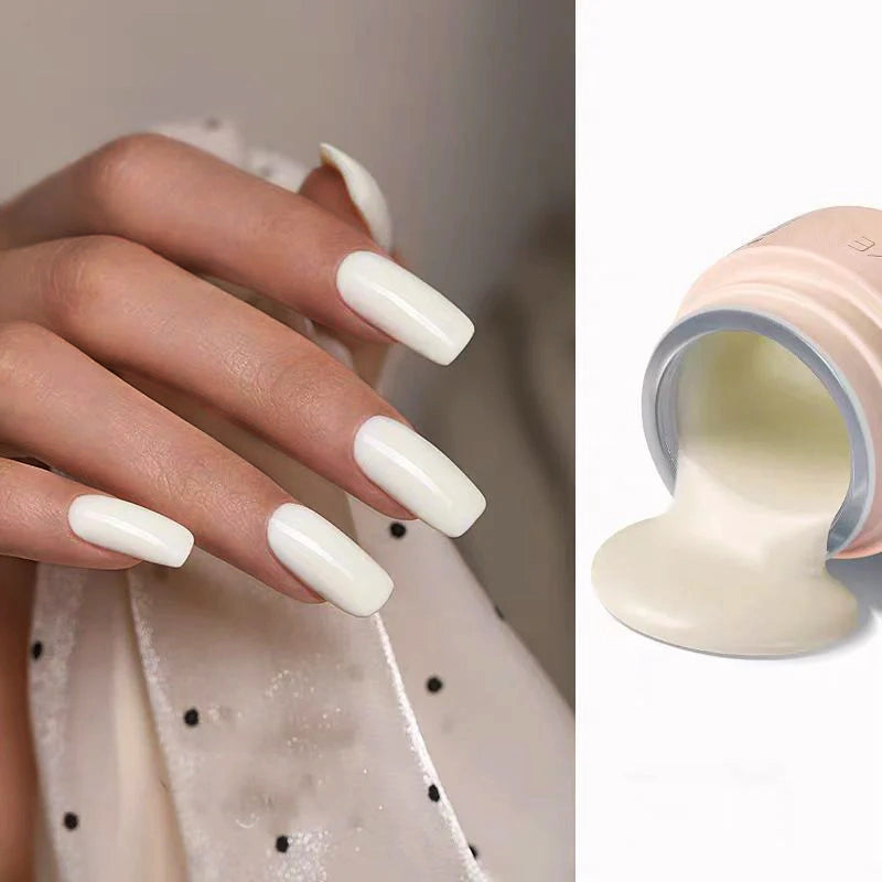 🍃💅Absolutely healthy plant extract nail gel（White series）