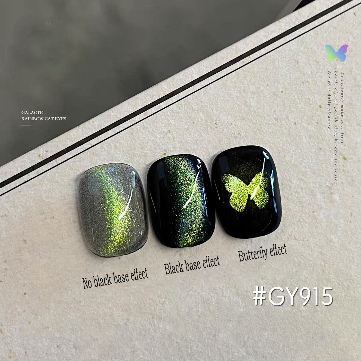 🌈 Rainbow Glow Cat Eye Gel Collection