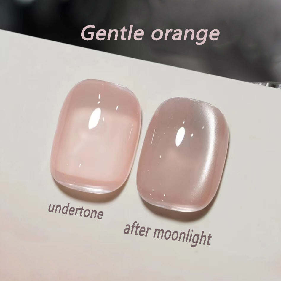 White shimmer cat eyes